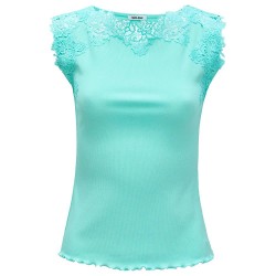 тениска,дамски,тениски,salsa,jeans,21009373,sleeveless,t,shirt,medium,green,v2,(green)