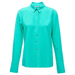 риза,с,дълъг,ръкав,дамски,блузи,дамски,ризи,salsa,jeans,21009628,regular,fit,long,sleeve,shirt,green