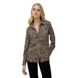 риза,с,дълъг,ръкав,дамски,блузи,дамски,ризи,salsa,jeans,basic,regular,fit,long,sleeve,shirt,light,pearl,v1,(brown)
