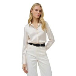 риза,с,дълъг,ръкав,дамски,блузи,дамски,ризи,salsa,jeans,basic,regular,fit,long,sleeve,shirt,white