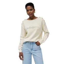 блуза,дамски,блузи,salsa,jeans,21010577,regular,fit,sweatshirt,beige