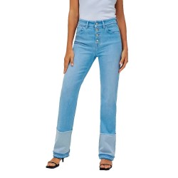 дънки,дамски,панталони,salsa,jeans,true,cropped,straight,fit,jeans,blue