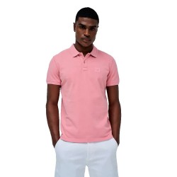 дънки,мъжки,блузи,с,яка,salsa,jeans,washed,regular,fit,short,sleeve,polo,pink