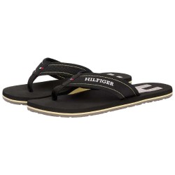 джапанки,мъжки,джапанки,и,чехли,tommy,hilfiger,padded,beach,flip,flops,black