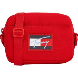 чанти,за,през,рамо,tommy,hilfiger,script,flag,crossbody,red