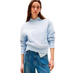 блуза,дамски,блузи,tommy,hilfiger,script,regular,fit,sweatshirt,blue,(breezy,blue)