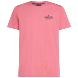 тениска,мъжки,тениски,tommy,hilfiger,stack,short,sleeve,t,shirt,vintage,rosy,(pink)