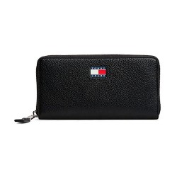 Tommy jeans Must Large woman wallet - Black (Black) портфейли,и,портмонета,tommy,jeans,must,large,woman,wallet,black,(black)