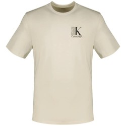 тениска,мъжки,тениски,calvin,klein,graphic,abstract,short,sleeve,t,shirt,chalk,(beige)
