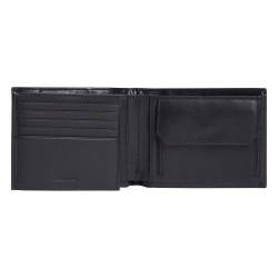 портфейли,и,портмонета,calvin,klein,smooth,trifold,wallet,black