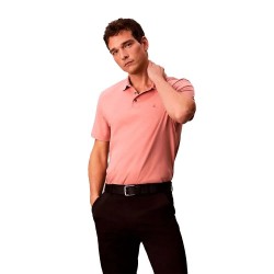 мъжки,блузи,с,яка,calvin,klein,supima,emb,short,sleeve,polo,sunset,rose,(orange)