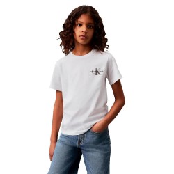 тениска,детски,тениски,calvin,klein,jeans,core,monogram,short,sleeve,t,shirt,bright,white,(white)