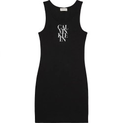 дънки,дамски,поли,и,рокли,calvin,klein,jeans,d1,collection,sleeveless,dress,black