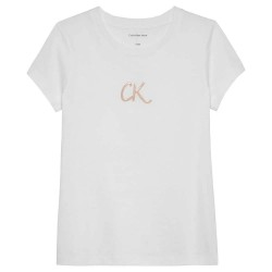 тениска,детски,тениски,calvin,klein,jeans,glitter,slim,fit,short,sleeve,t,shirt,white,(bright,white)