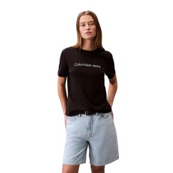 тениска,дамски,тениски,calvin,klein,jeans,graphic,intense,short,sleeve,t,shirt,black