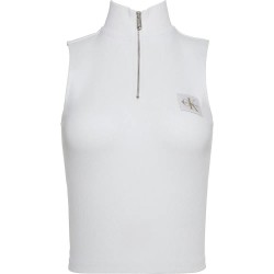 тениска,дамски,тениски,calvin,klein,jeans,lv047c909g,sleeveless,t,shirt,brilliant,white,(white)