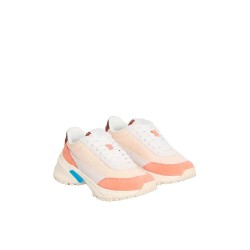 маратонки,дамски,маратонки,calvin,klein,jeans,tokyo,hike,runner,trainers,power,puff,cappucino,bright,white,(orange,pink)