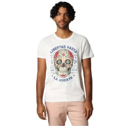 тениска,мъжки,тениски,deeluxe,craneo,short,sleeve,t,shirt,white,(natural)