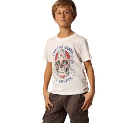 тениска,детски,тениски,deeluxe,craneo,short,sleeve,t,shirt,natural,(beige)
