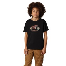 тениска,детски,тениски,deeluxe,gasoline,short,sleeve,t,shirt,charcoal,(black)
