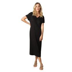 рокля,дамски,поли,и,рокли,deeluxe,sora,long,dress,black,(black)