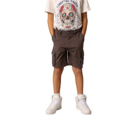 къси,панталони,детски,панталони,deeluxe,slog,cargo,shorts,charcoal,(brown)