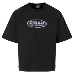 тениска,мъжки,тениски,karl,kani,chrome,logo,crop,short,sleeve,t,shirt,black