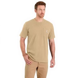 тениска,мъжки,тениски,carhartt,k87,relaxed,fit,short,sleeve,t,shirt,beige,(beach,heather)