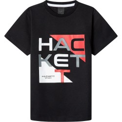 тениска,детски,тениски,hackett,block,srtipe,short,sleeve,t,shirt,black