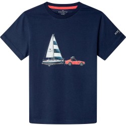 тениска,детски,тениски,hackett,car,short,sleeve,t,shirt,ink,blue,(blue)