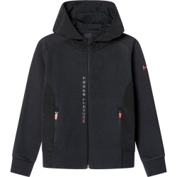 блуза,детски,блузи,hackett,fusion,full,zip,sweatshirt,black