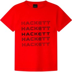 тениска,детски,тениски,hackett,gradient,short,sleeve,t,shirt,red