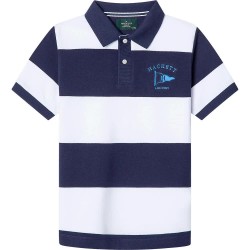 блуза,с,яка,детски,блузи,с,яка,hackett,heritage,regatta,stripe,short,sleeve,polo,blue