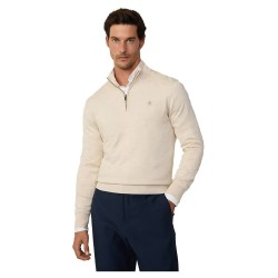 блуза,мъжки,пуловери,hackett,hm703317,half,zip,sweater,beige