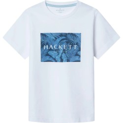 тениска,детски,тениски,hackett,palm,box,blues,short,sleeve,t,shirt,white