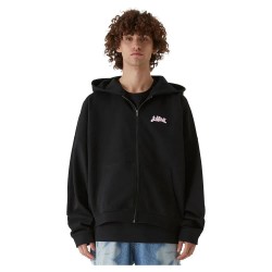 юношеска,блуза,мъжки,пуловери,lost,youth,slay,or,play,full,zip,sweatshirt,black,(black)