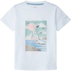 тениска,детски,тениски,hackett,sailing,short,sleeve,t,shirt,optic,white,(white)