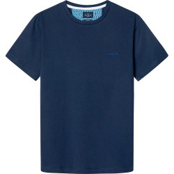 тениска,мъжки,тениски,hackett,swim,trim,arch,short,sleeve,t,shirt,blue,(ink,blue)