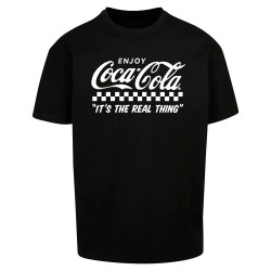 тениска,мъжки,тениски,mc,clothes,coca,cola,enjoy,coke,oversize,short,sleeve,t,shirt,black
