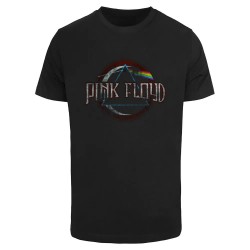 тениска,мъжки,тениски,mc,clothes,pink,floyd,dark,side,of,the,moon,circular,logo,short,sleeve,t,shirt,black,(black)