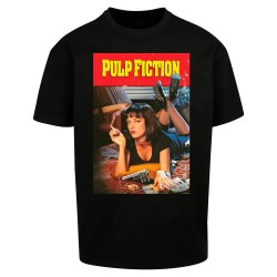 тениска,мъжки,тениски,mc,clothes,pulp,fiction,poster,short,sleeve,t,shirt,black,(black)