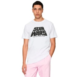 тениска,мъжки,тениски,mc,clothes,star,wars,original,logo,short,sleeve,t,shirt,white