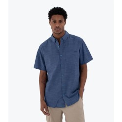 риза,с,къс,ръкав,мъжки,ризи,hurley,icon,short,sleeve,shirt,blue,(obsidian)