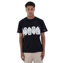 Тениска Hurley Kai Good Tiki short sleeve T-shirt - Black (Black) тениска,мъжки,тениски,hurley,kai,good,tiki,short,sleeve,t,shirt,black,(black)
