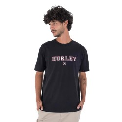 тениска,мъжки,тениски,hurley,organic,burnside,short,sleeve,t,shirt,black,(black)