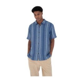 риза,с,къс,ръкав,мъжки,ризи,hurley,oceanside,short,sleeve,shirt,hypnotic,(blue)
