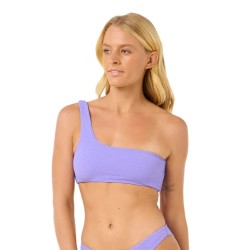 дамски,бански,костюми,rip,curl,custom,rib,one,strap,bikini,top,purple,(purple)