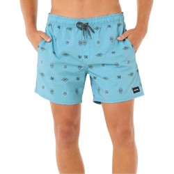 бански,гащета,мъжки,бански,костюми,rip,curl,fun,times,volley,swimming,shorts,blue,lagoon,(blue)