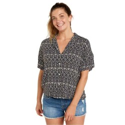 риза,с,къс,ръкав,дамски,блузи,дамски,ризи,rip,curl,ikat,geo,short,sleeve,shirt,navy
