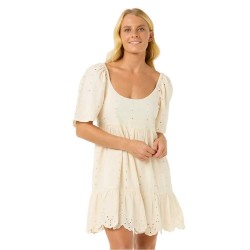рокля,дамски,поли,и,рокли,rip,curl,san,carlos,la,joya,short,sleeve,short,dress,beige